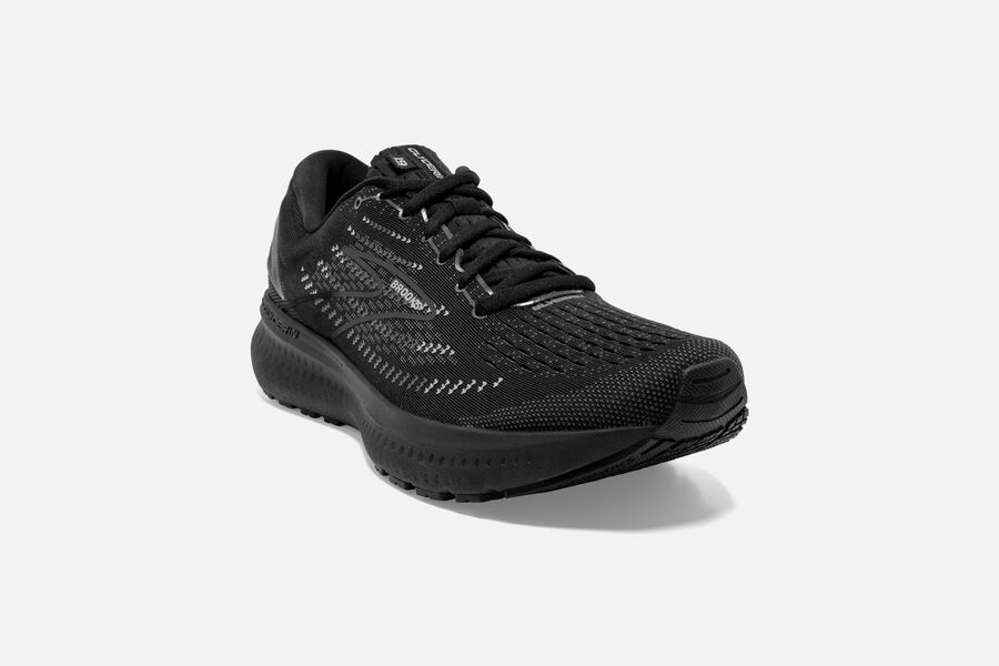 Brooks Israel Glycerin 19 Road Running Shoes Womens - Black - WVH-304195